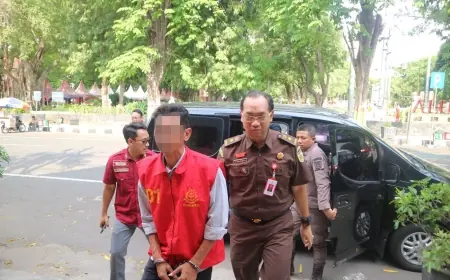 Diduga Korupsi Dana Sertifikat Tanah, Bendahara Desa di Nganjuk Dijebloskan ke Penjara