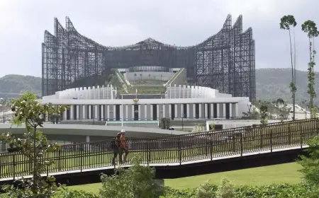 Istana Garuda IKN Segera Dipersiapkan Peresmiannya oleh Kementerian PU dalam 100 Hari Kerja Pertama