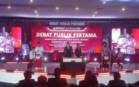 Debat Publik Pilkada Jember, Paslon 02: Banyak Gumuk Hilang Tapi Masyarakat Belum Sejahtera