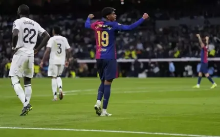 Lewandowski Cetak Dua Gol, Barcelona Hancurkan Real Madrid 4-0 di El Clasico