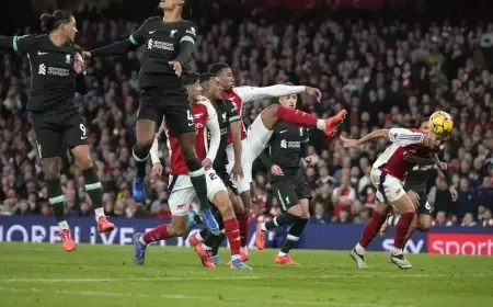 Liverpool Gagal ke Puncak Klasemen usai Imbang Lawasn Arsenal, Berikut Hasil Lengkap Liga Inggris Pekan-9