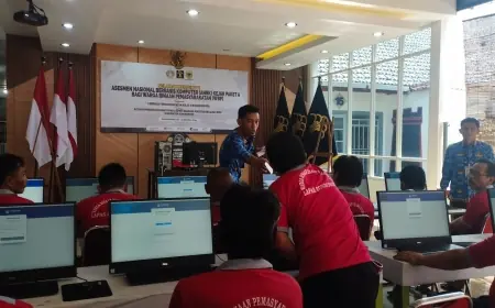Berantas Buta Huruf, Warga Binaan Lapas Bondowoso Ikuti ANBK Kejar Paket A