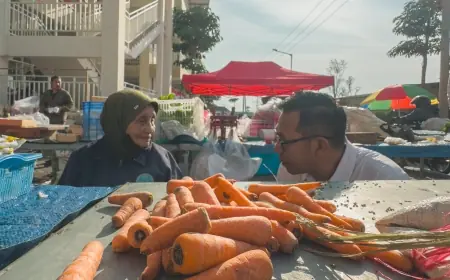 Sering Singgung Isu Pasar, PKL Pasar Pagi Tegaskan Dukung Paslon NH