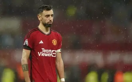 Ten Hag dipecat MU, Bruno Fernandes Ucap Terima Kasih
