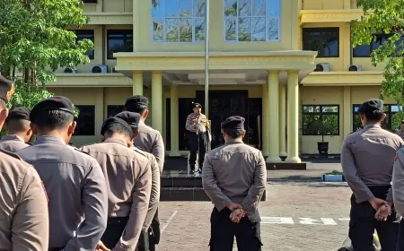Polres Nganjuk Pastikan Anggota dan Peralatannya Siap Hadapi Gangguan Pilkada