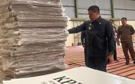 Pj Bupati Bondowoso Pastikan Logistik Pilkada Aman dan Terdistribusi Tepat Waktu