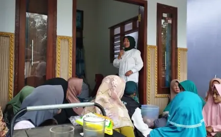 Paslon SaLaf Tawarkan Malang Makmur Berkelanjutan ke Warga Tajinan