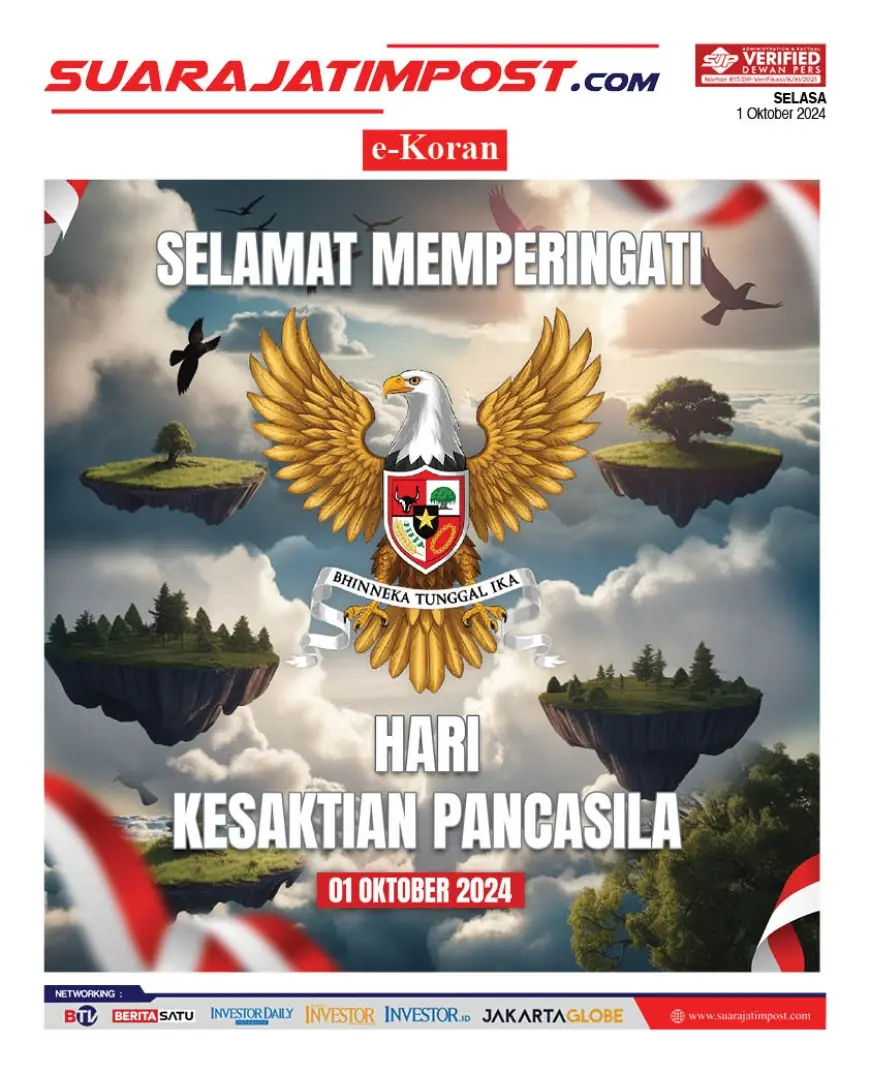 eKoran, Edisi Selasa, 1 Oktober 2024