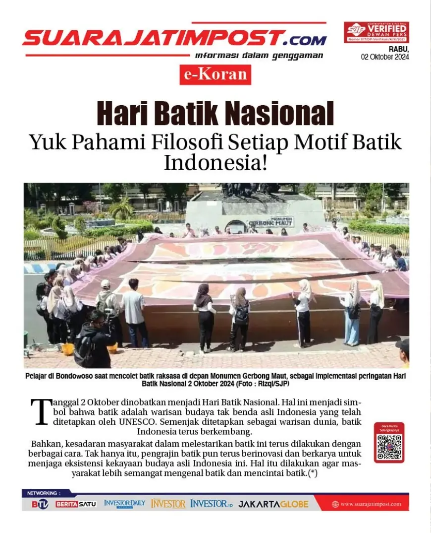 eKoran, Edisi Rabu, 2 Oktober 2024