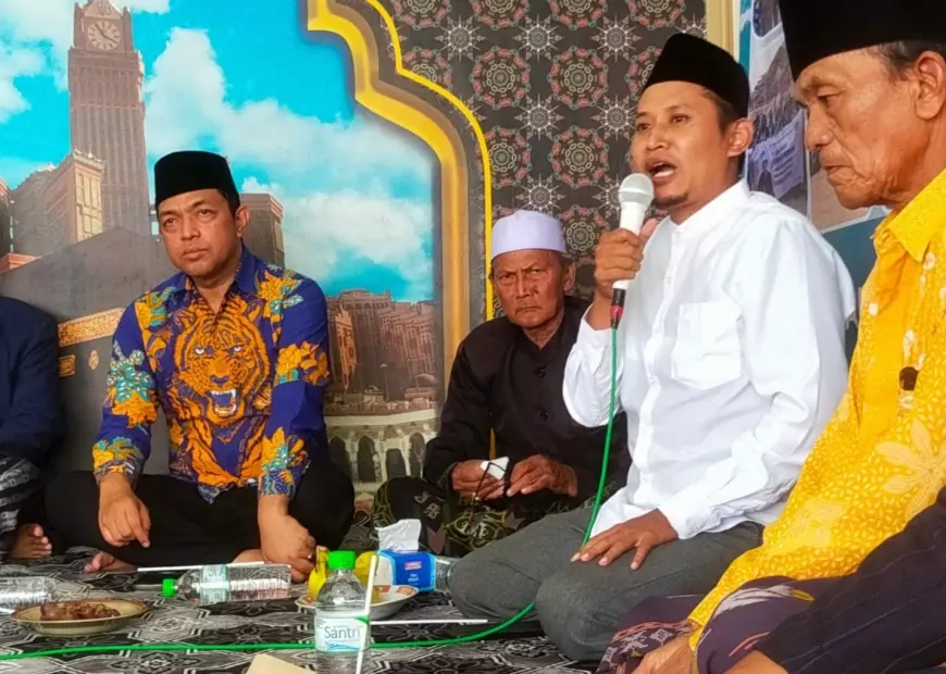 Gus Hans Santai Tanggapi Hasil Survei Saat Resmikan Posko Pemenangan Di Jombang