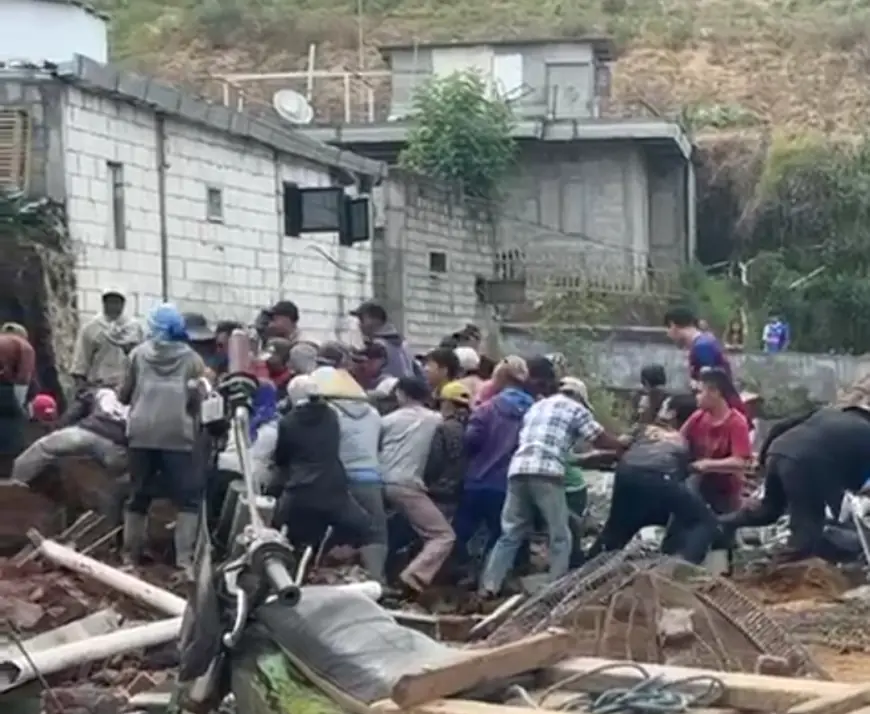 Plengsengan Sumber Brantas Timpa Orang, 2 Luka Berat 1 Meninggal Dunia