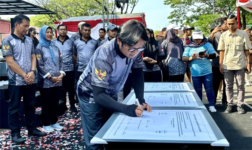 Deklarasi Pilkada Damai 2024, Bawaslu Bojonegoro: Ini Simbol Sehatnya Pesta Demokrasi