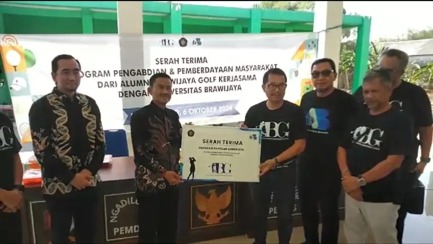 Warga Bojonegoro Terima Bantuan Sumur Bor dari Alumni Salah Satu Kampus di Jatim