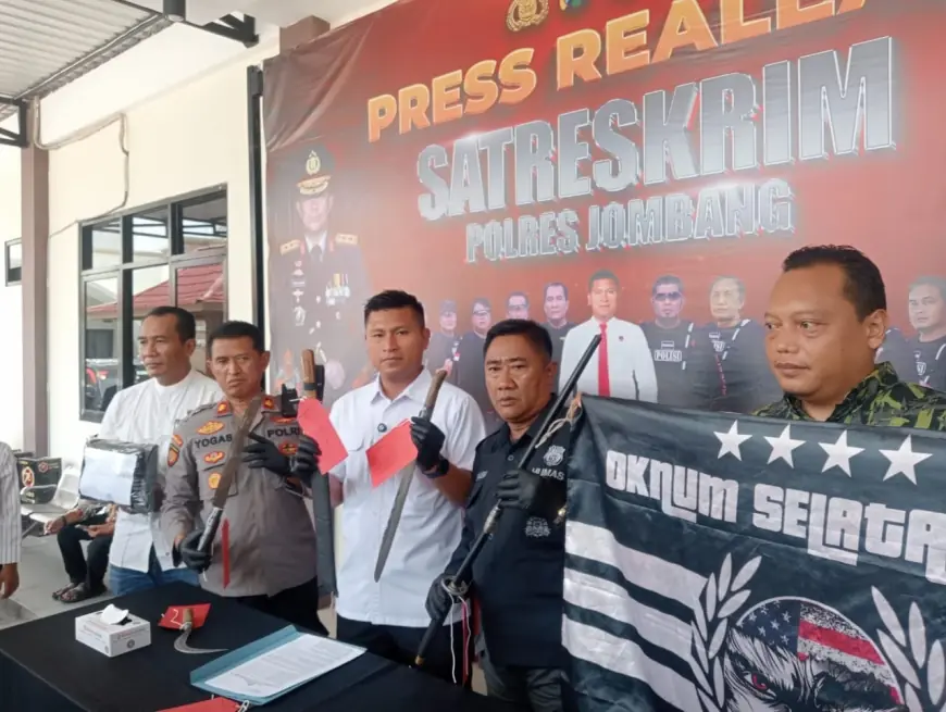 Bikin Onar, 'Gangster Bocil' di Jombang Diciduk Polisi