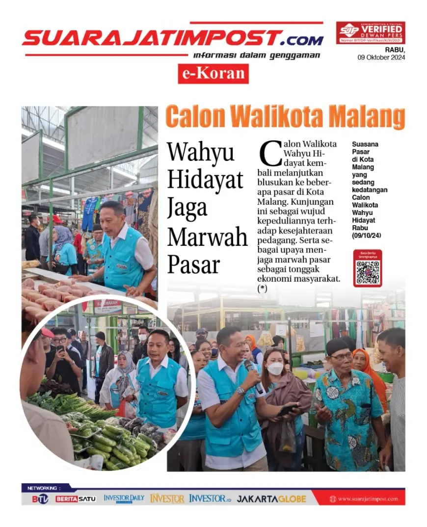 eKoran, Edisi Rabu, 9 Oktober 2024