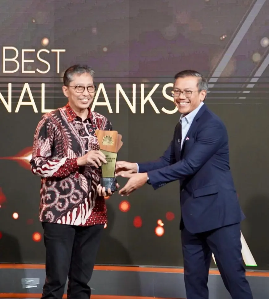 Bank Jatim Sabet Penghargaan ECG Road to CNBC Award 2024