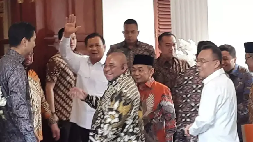 Salim Segaf dan Elite PKS Kunjungi Prabowo, Tampilkan Momen Unik dengan Pantun