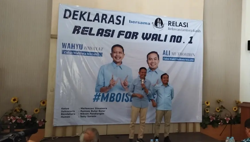 Wahyu-Ali (WaLi) Siap Rangkul Semua Etnis Dan Golongan Di Kota Malang