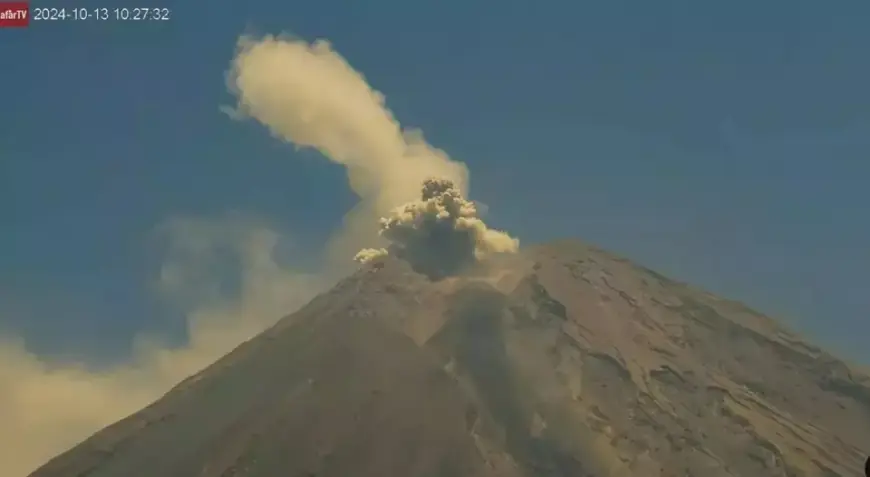 Gunung Semeru Erupsi Lagi, Masyarakat Dihimbau Waspada