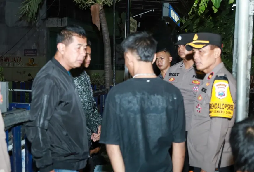 Polres Jombang Jaring 17 Pemuda saat Asik Tenggak Miras