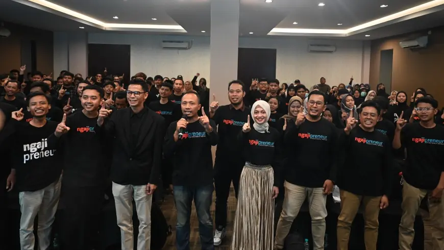 Giliran Entrepreneur Muda Dukung Vinanda-Gus Qowim di Pilwali Kota Kediri