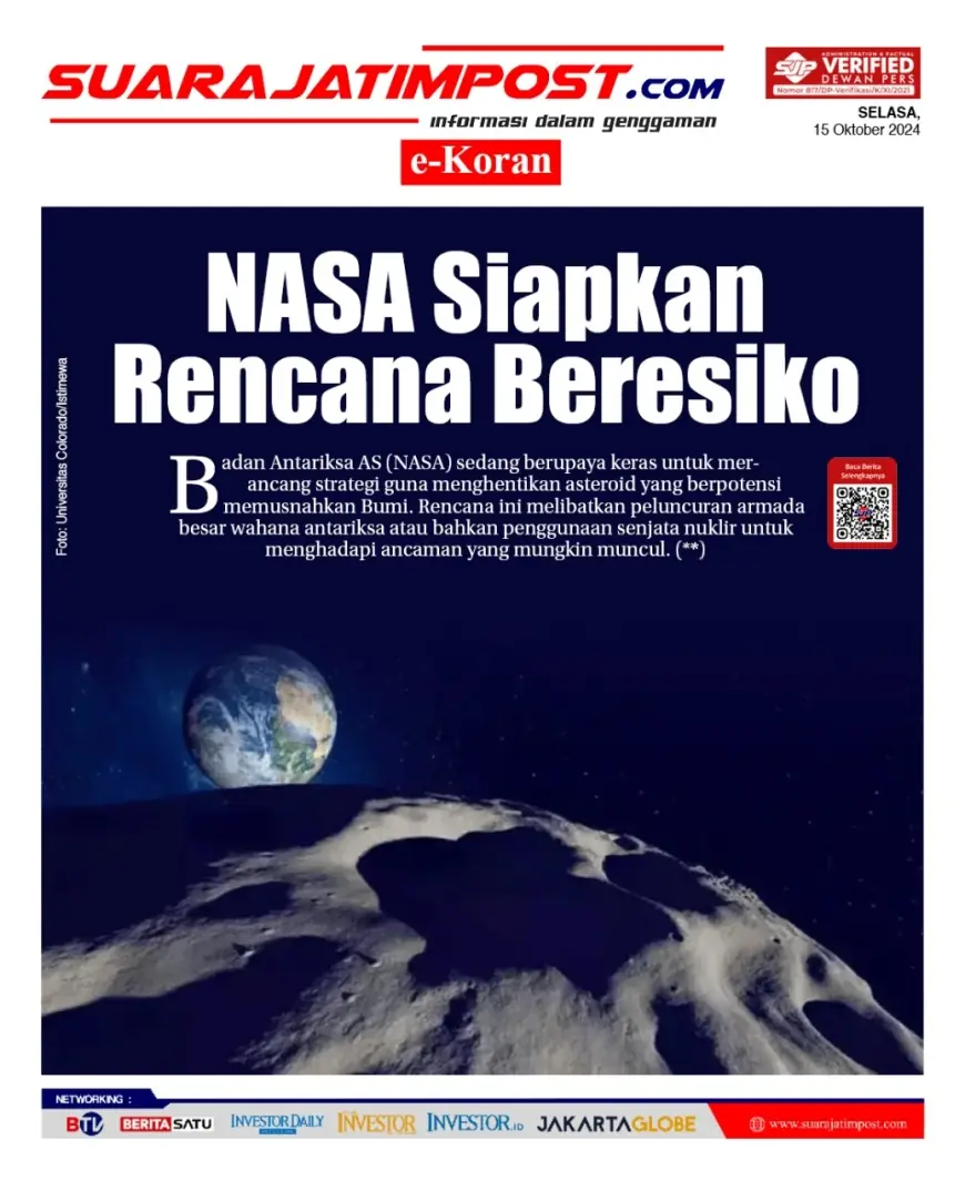 eKoran, Edisi Selasa, 15 Oktober 2024