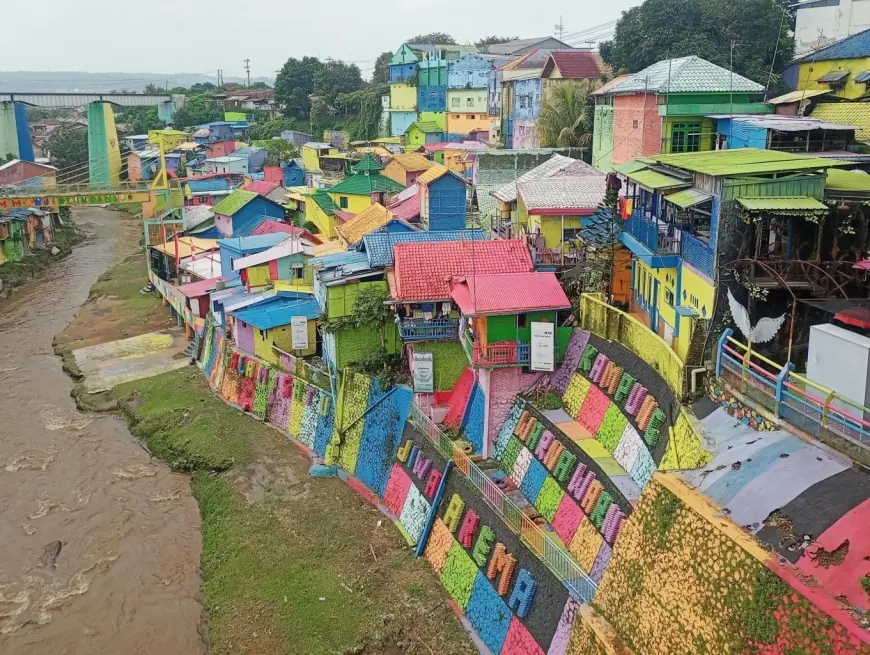 Kampung Warna-warni Jodipan, Keajaiban Baru di Malang yang Memikat Hati Wisatawan