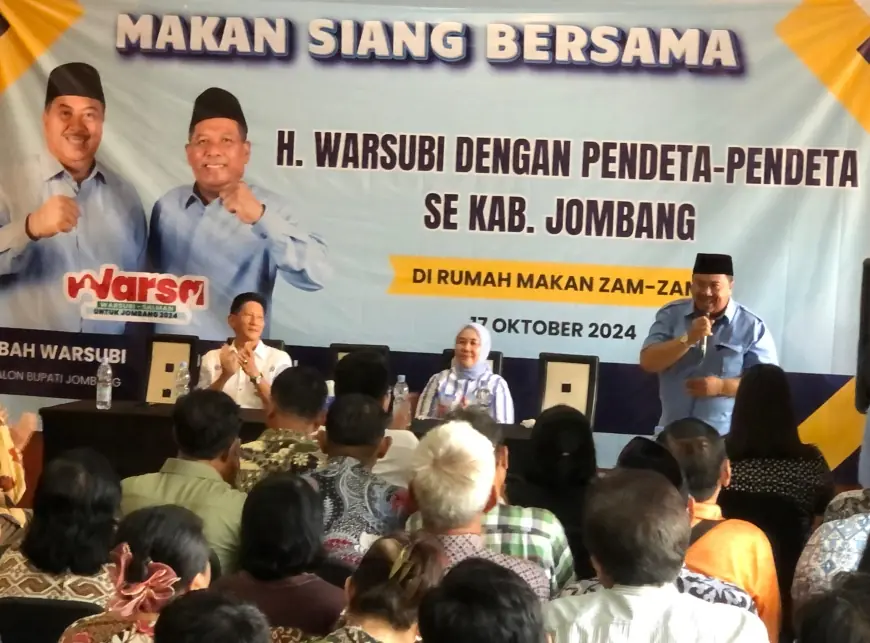 Pendeta di Jombang Nilai Visi Warsubi Sebagai Cabup Jombang Jelas