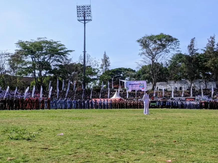 Peringatan HUT ke 23 Kota Batu, Pj Wali Kota Ingatkan Keberlangsungan Penguatan SDM