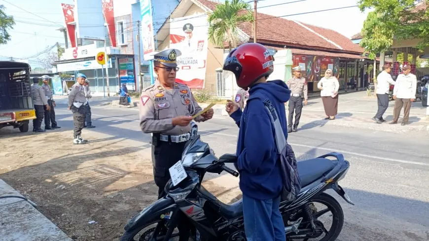 Operasi Zebra Semeru di Nganjuk Dimulai, Ini Lokasi Rawan yang Jadi Incaran Tilang