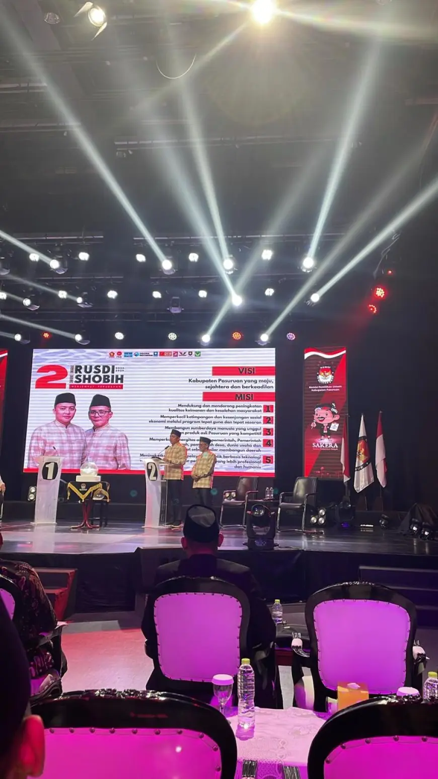 Mas Rusdi Soroti IPM Kabupaten Pasuruan dalam Acara Debat Semalam