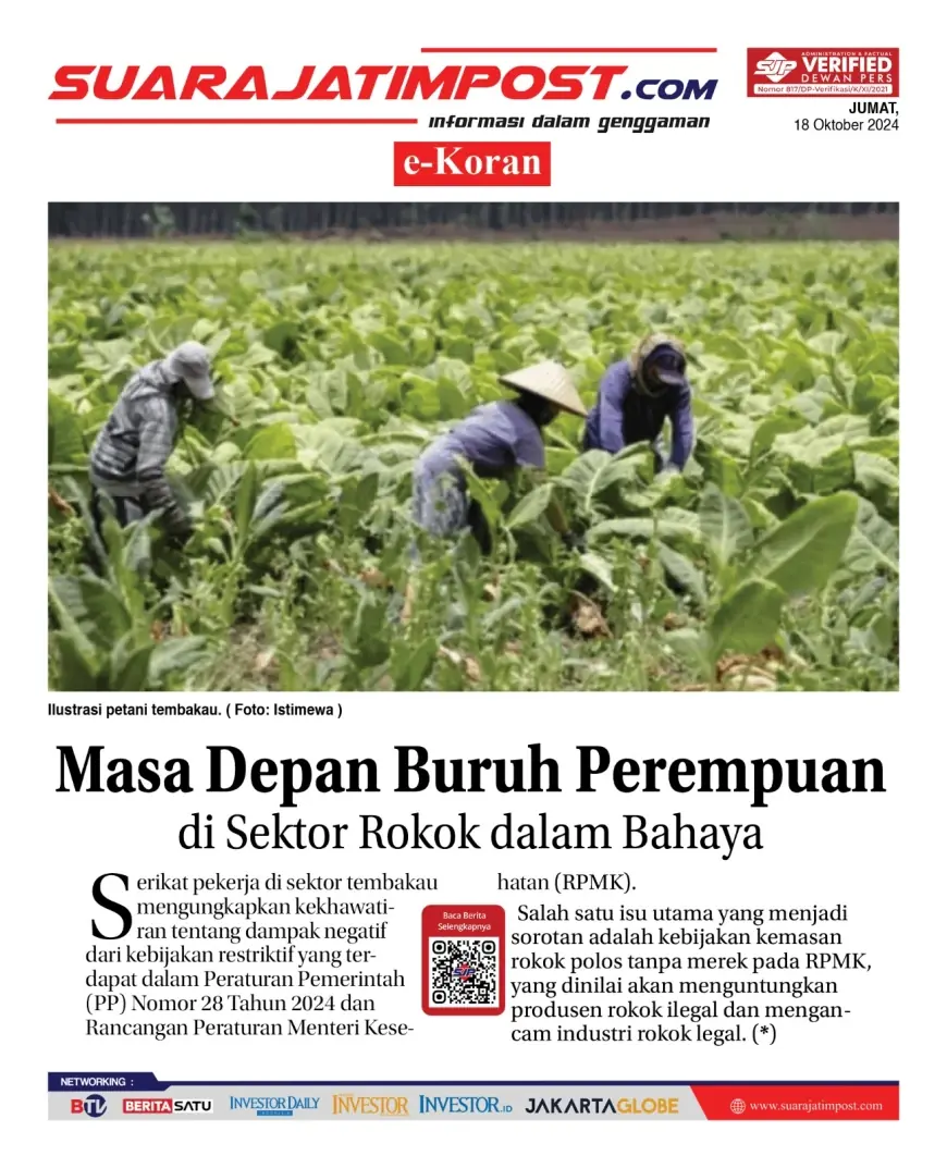 eKoran, Edisi Jumat, 18 Oktober 2024