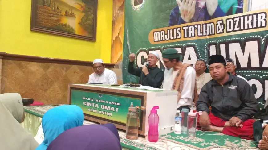 Ribuan Jemaah Majelis Cinta Umat, Doakan Abah Anton Jadi Wali Kota Malang