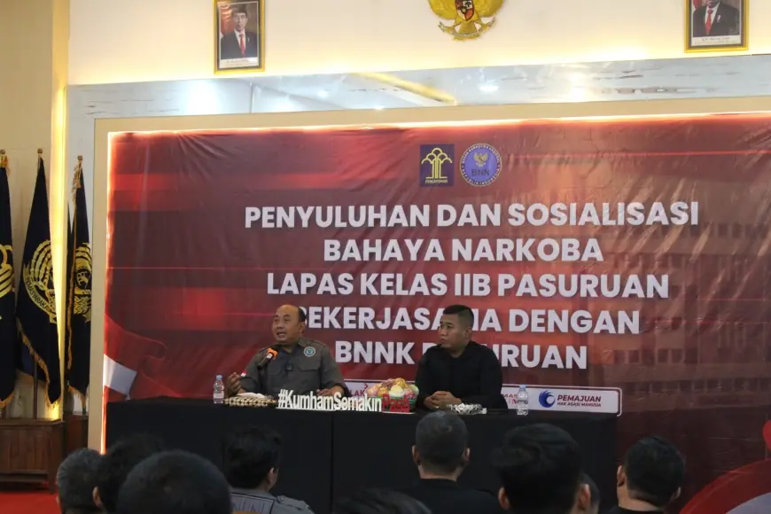 Lapas Kota Pasuruan Gandeng BNNK untuk Berantas Narkoba