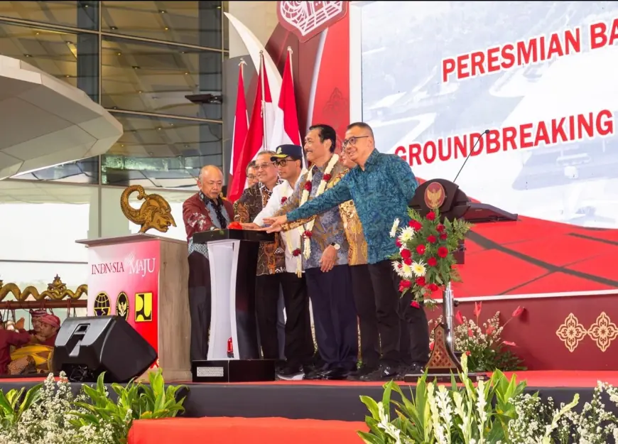 Luhut Binsar Pandjaitan Puji Kemewahan Bandara Dhoho Kediri