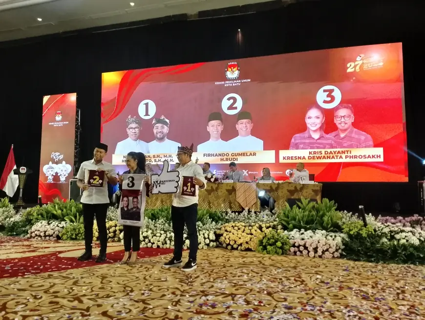 Debat Paslon, KPU Kota Batu Tetapkan Tema Lingkungan, Agraria, dan Pariwisata