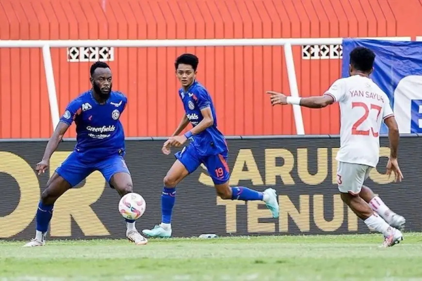 Arema FC Raih Kemenangan Gemilang 3-1 atas Malut United di BRI Liga 1