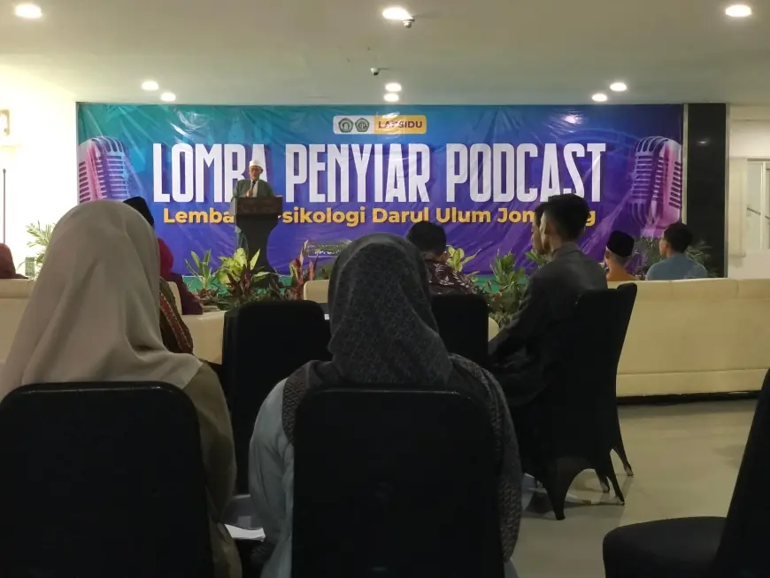 Peduli Kesehatan Mental, Lapsidu Jombang Gelar Lomba Penyiar Podcast Tingkat SMA Sederajat