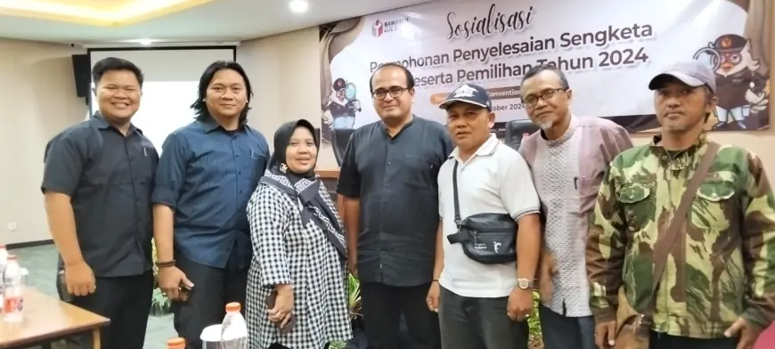 Tim Hukum Paslon AbaDi Hadiri Sosialisasi Penyelesaian Sengketa Pemilu oleh Bawaslu Kota Malang