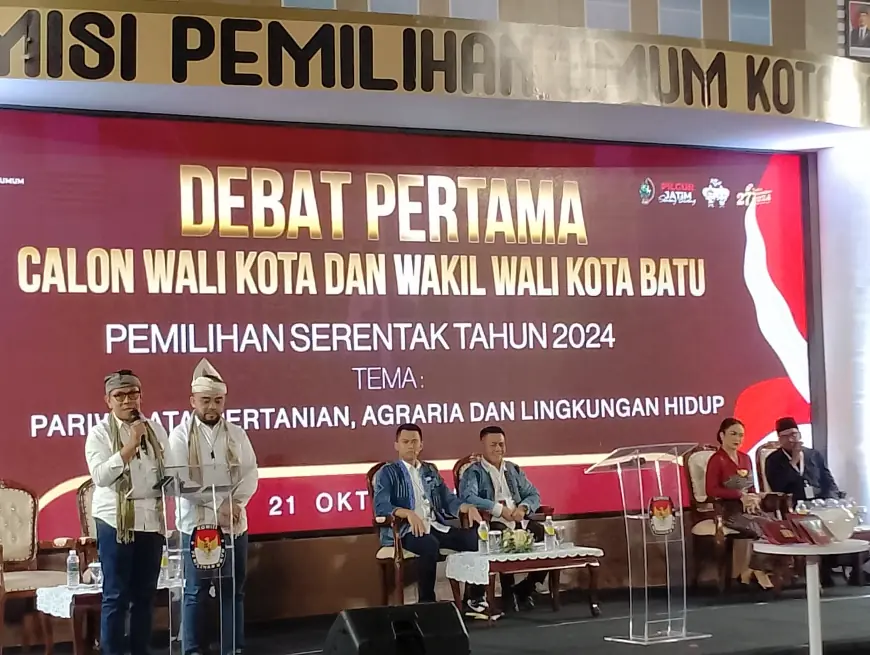 KPU Kota Batu Hadirkan 5 Panelis dari 3 Kampus Besar dalam Debat Publik Perdana