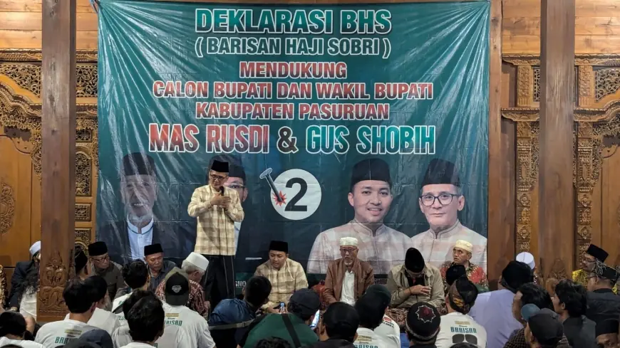 Ratusan Warga Pasuruan Merapatkan Barisan ke Pasangan Rubih