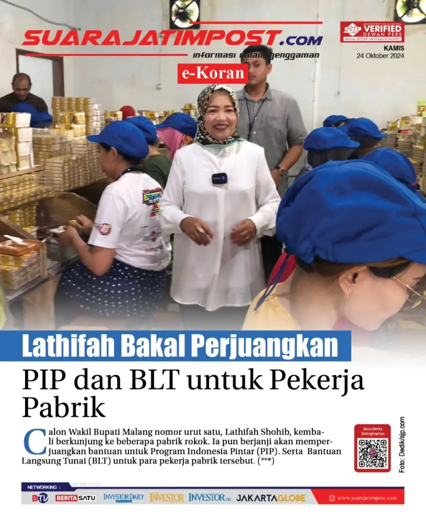 eKoran, Edisi Kamis, 24 Oktober 2024