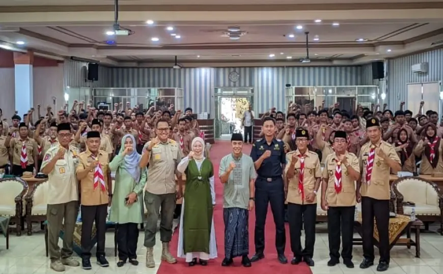 Gelar Sosialisasi Gempur Rokok Ilegal, Pemkot Probolinggo Gandeng Pramuka