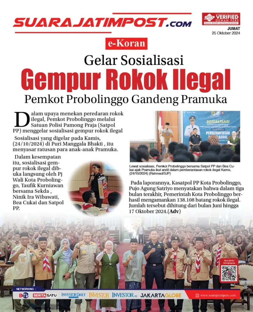 eKoran, Edisi Jumat, 25 Oktober 2024