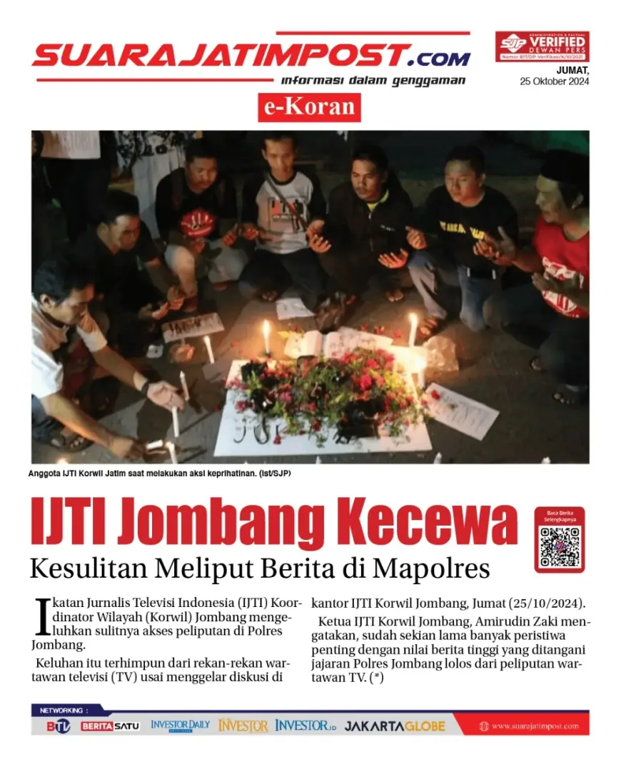 eKoran, Edisi Jumat, 25 Oktober 2024