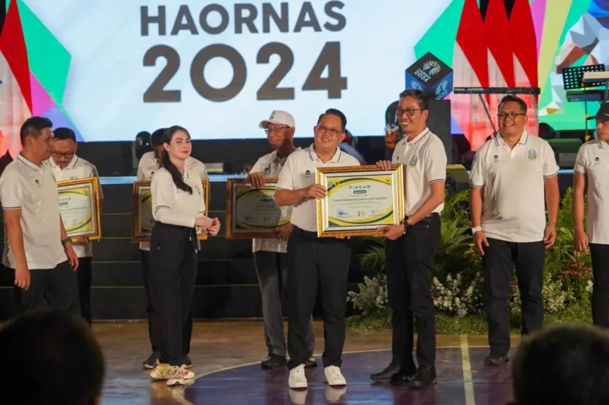 Haornas 2024, Bank Jatim Raih Penghargaan Gemilang atas Kontirbusinya di Cabor Voli