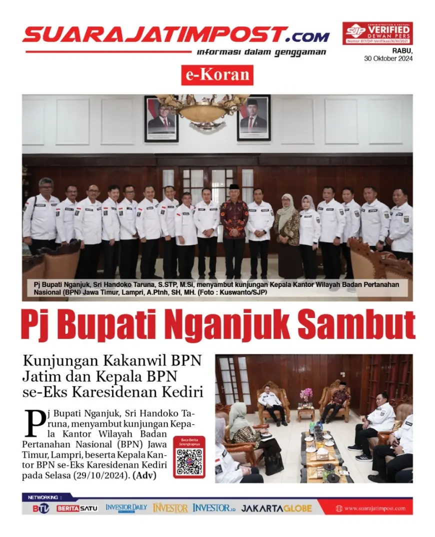 eKoran, Edisi Rabu, 30 Oktober 2024