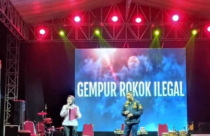 Bea Cukai dan Satpol PP Kabupaten Malang Ajak Gempur Rokok Ilegal di Acara Jambore Satlinmas