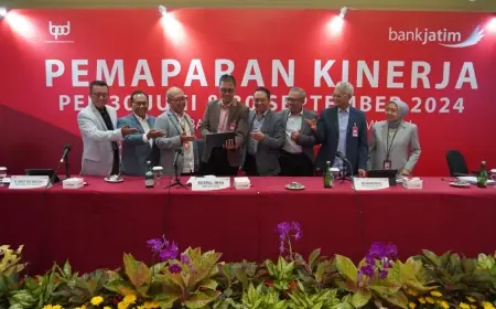 Kinerja Positif Bank Jatim di Triwulan II dan III Tahun 2024, Pertumbuhan Naik 20,13 Persen