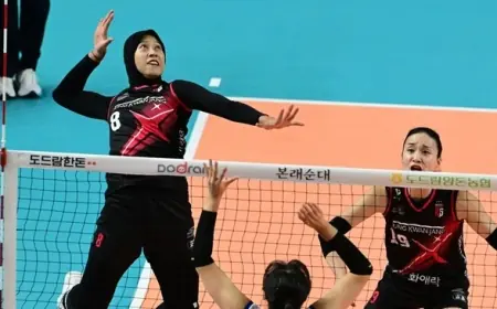 Mengenal Megawati, Bintang Voli Berhijab Asal Jember yang Mendongkrak Dunia
